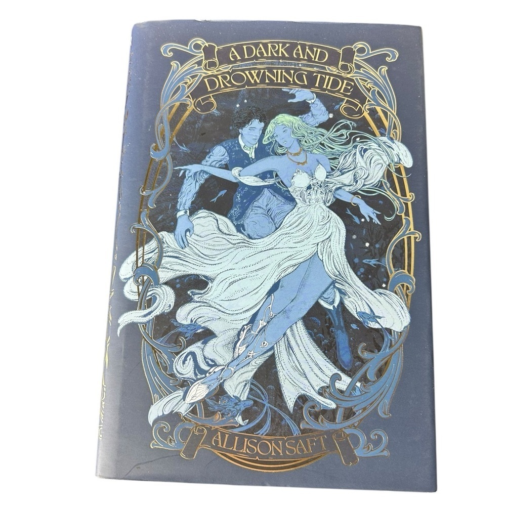 A Dark and Drowning Tide Allison Saft Illumicrate Exclusive Edition Signed
